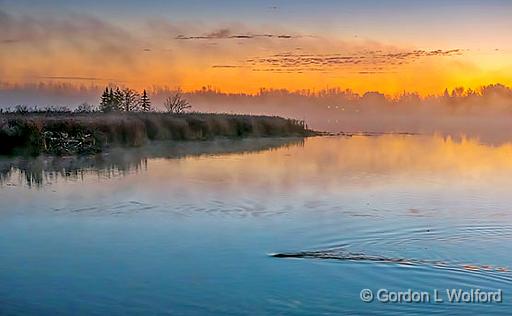 Otter Creek At Dawn_P1210101.jpg - Photographed near Smiths Falls, Ontario, Canada.
